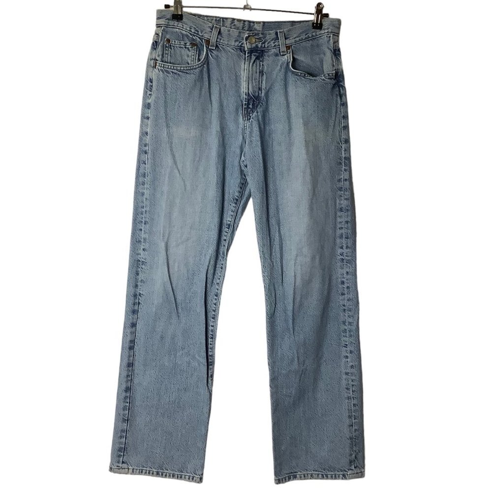 Vtg Lucky Brand 203 High Rise Bootleg Boot cut Denim Jeans Women 12 31" Blue